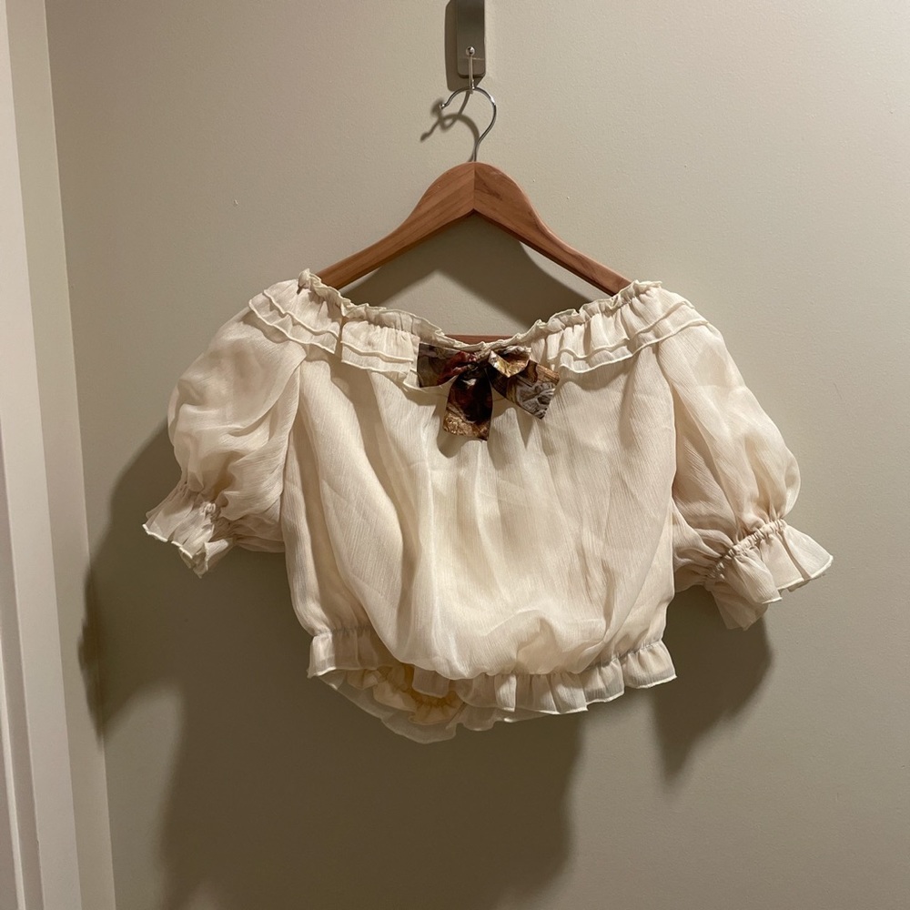 YLF romantic cream Lolita blouse